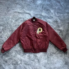 Vintage Chalk Line Washington Redskins Bomber Jacket Made in USA Size M