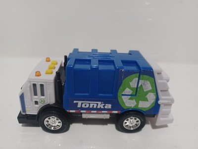 Hasbro Tonka Toughest Mini Garbage Truck Recycling Light Sound Trash Tough Works
