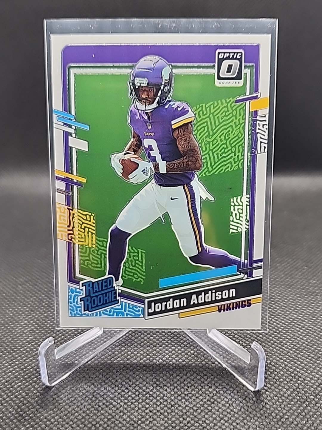 2023 Panini Donruss Optic - Rated Rookie Jordan Addison #271 (RC)