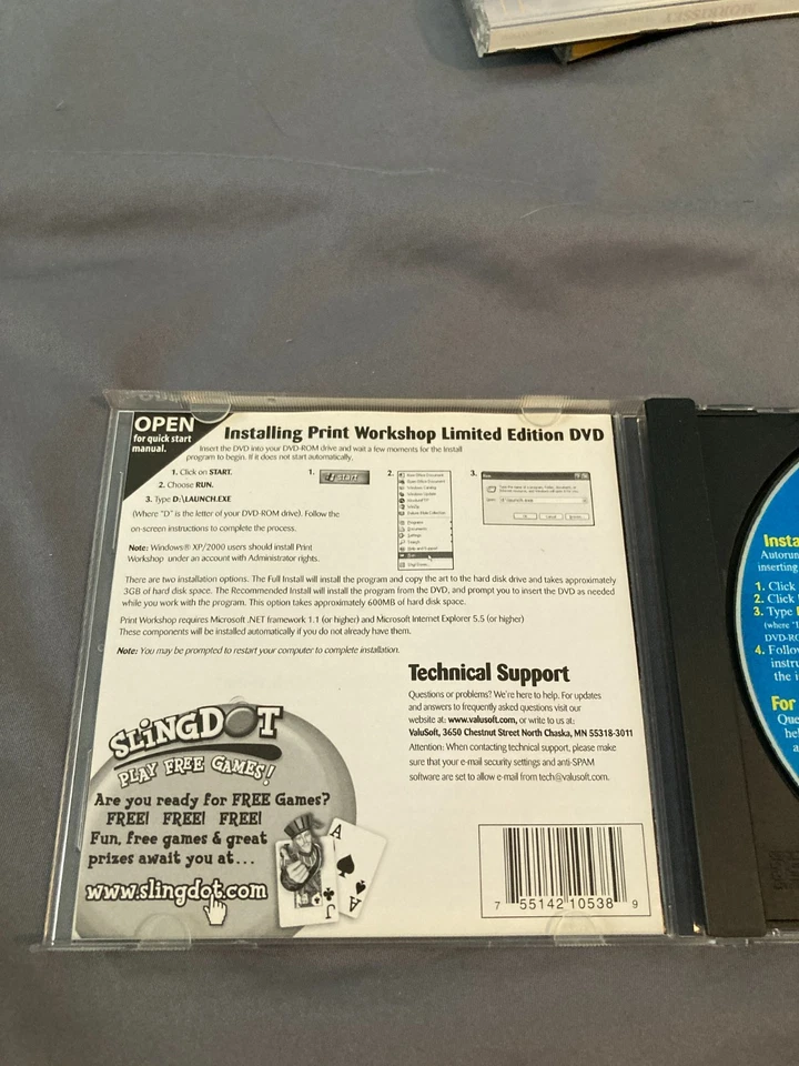 Print Workshop 2006 Limited Edition PC DVD-ROM ValuSoft Hemera Windows 98/2000XP - Image 4 of 4