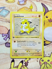 Sandshrew 062/102 Base Set (Shadowless) Regular for sale online | eBay