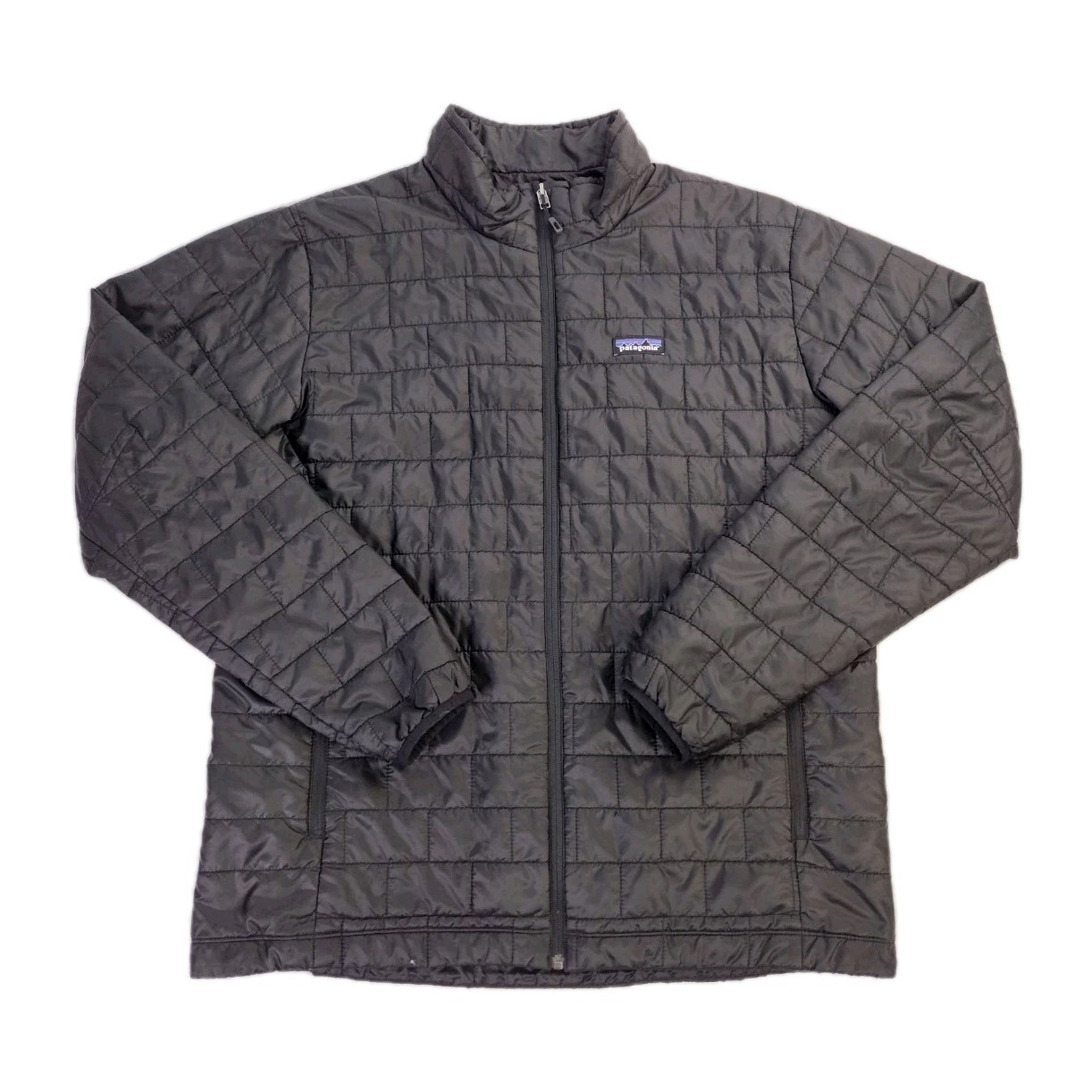 Patagonia Nano Puff Full Zip Insulated Quilted Puffer Jacket Coat Men's XL Black