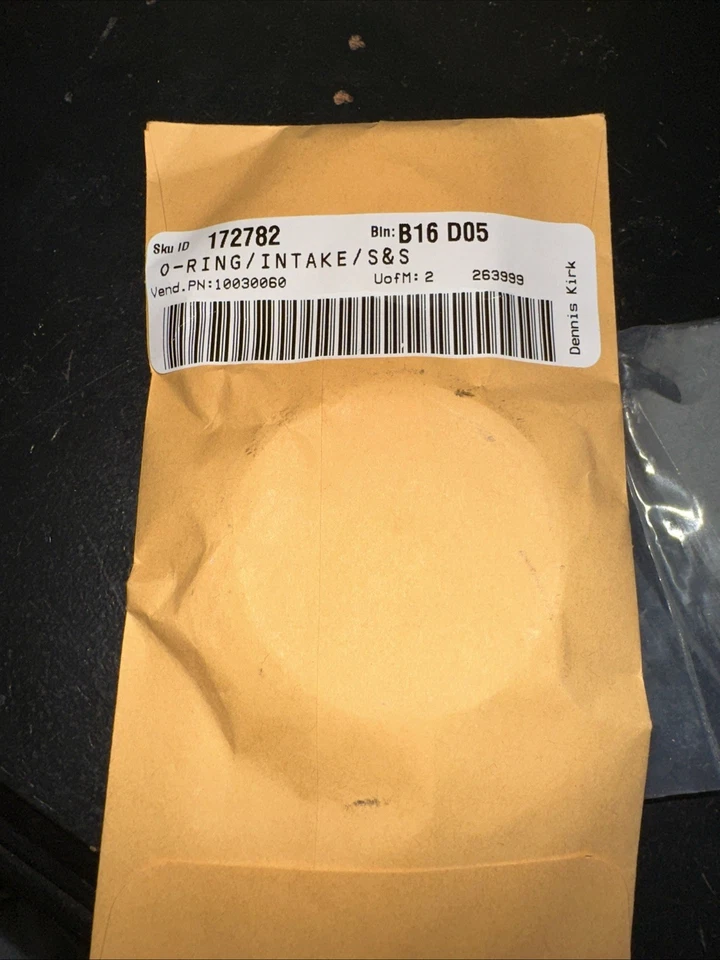 S&S Manifold Mount Flange Set #106-3516 Harley Davidson with orings - Image 3 of 3