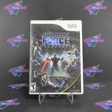 Star Wars The Force Unleashed Nintendo Wii Complete - 1 Year Warranty VG