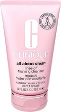 NEW Clinique All About Clean Rinse-Off Foaming Cleanser - Full Size - 150 ML