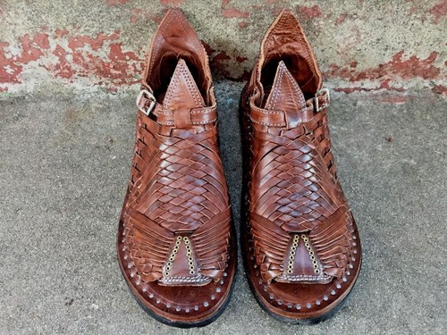 MEXICANAS HUARACHES CIEN CLAVOS CLÁSICAS DE COLECCIÓN ""ACME"" HERENCIA