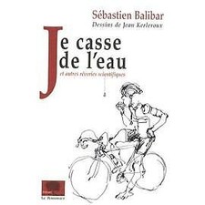 Livre Je casse de l'eau