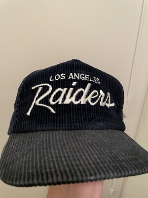 Los Angeles Raiders コーデュロイキャップ Vintage Sports Specialties Los Angeles Raiders Corduroy NFL