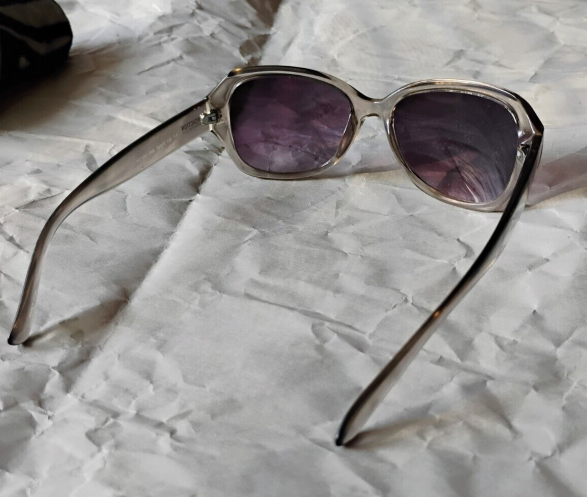 Lunettes De Soleil Kenneth Cole Reaction KC1297 01B – Verres Noirs/gris – Femme – Neuves Avec étiquettes