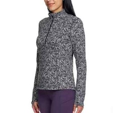 Spyder Ladies' Fleece Printed Half Zip Sweater New with Tags