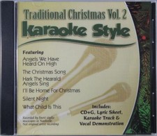 Traditional Christmas Volume 2 Karaoke Style NEW CD G Daywind 6 Songs
