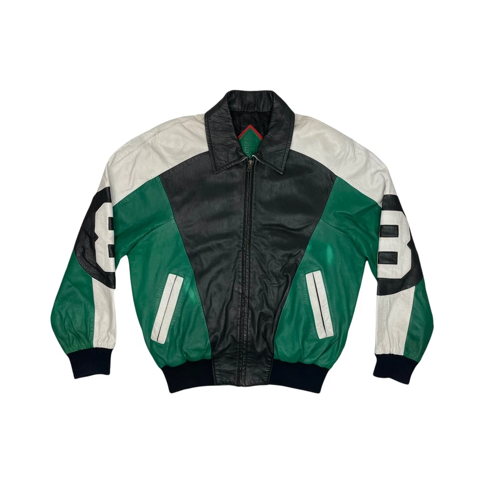 Vintage Michael Hoban 8 Ball Jacket Original North Beach Hobo USA Seinfield Mens - Image 2 of 4