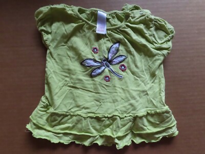 6 Shirts uni mit Aufnähern oder mit Druck Gr. 74/80 / Dopodopo