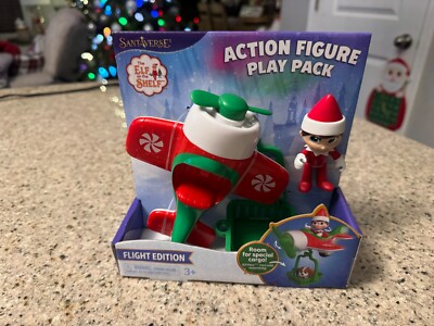 Elf On The Shelf Action Figure Play Pack Flight Edition Airplane Elf Pets New