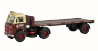 Base Toys D-97; Aec Matador Artic Flatbed, Ja Smith, Scotland; Boxed Base Toys D-97; Aec Matador Artic Flatbed, Ja Smith, Scotland; Boxed