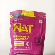 PRUVIT ketone drink  Keto Nat RASPBERRY LEMONADE Charged 20 pack EXP:2026