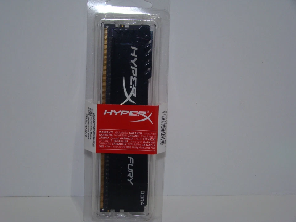 HyperX HX426C16FB2/8 DIMM 8GB DDR4 Memory Module - Fury Black - Image 3 of 4