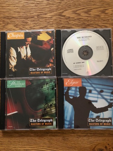 The Telegraph Masters of Music Chopin Elgar The Russians Strauss CD | eBay