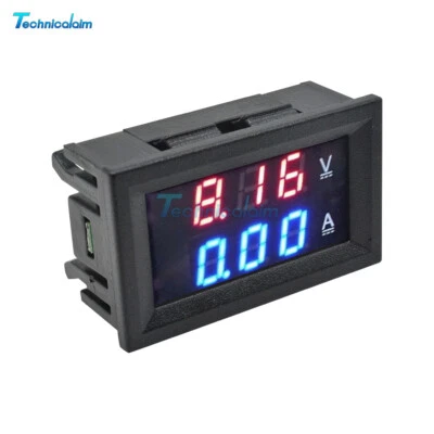 MARKENLOS Voltmetro digitale DC 100V 50A amperometro LED misuratore di tensione display pannello