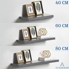 High Gloss Floating Shelves High Gloss Shelves Shelving Unit White Grey & Black