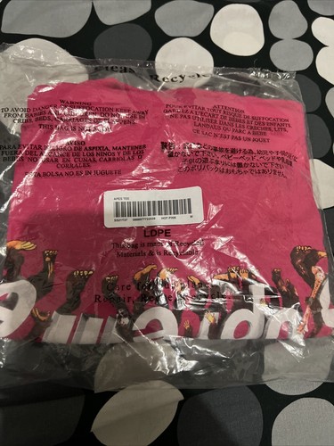 Supreme Apes Tee Hot Pink Size Medium 