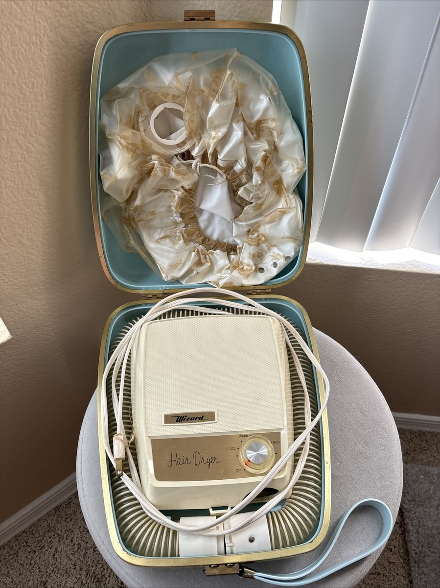 Vintage Western Auto Supply Wizard Portable Working Hair Dryer