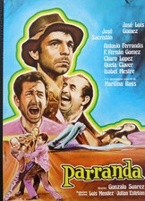 PARRANDA JOS&Eacute; SACRISTAN press sheet 1977  Spanish ART BY MAURO MISTIANO