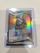 2022 PANINI  ELITE EXTRA EDITION AUTO CONNOR STAINE AUTO  COLORADO ROCKIES #146
