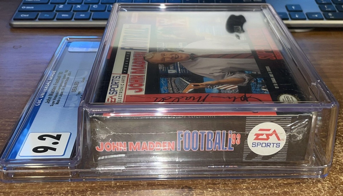 スーパーファミコン - SFC★JOHN MADDEN FOOTBALL&#39;93 SNES 海外版 SFC☆JOHN MADDEN FOOTBALL´93 SNES 海外版