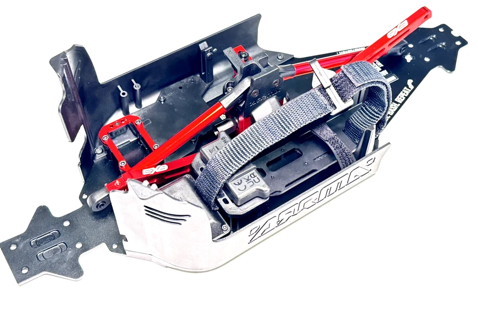 Arrma KRATON 6s EXB aluminum LWB Chassis Screw Motor Mount Center DIFF ARA8708V6 - Image 3 of 4