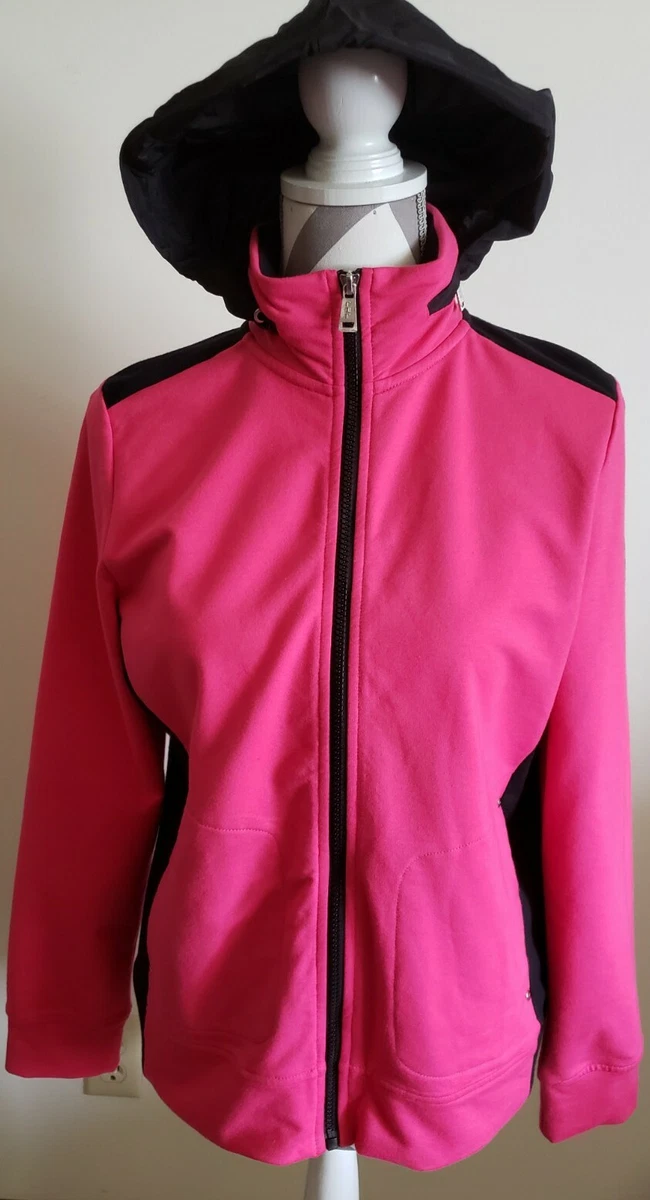 L RL Ralph Lauren Active Full Zip Packable Hood Jacket Women s