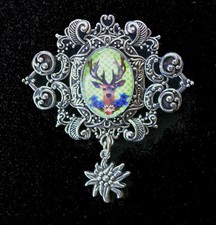 Trachtenschmuck Trachtenbrosche ausgefallene Nadel Oktoberfest Dirndl Wies'n  