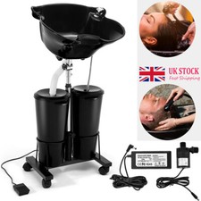 Hairdressing Backwash Shampoo Basin Sink Salon Wash Hair Bowl Portable