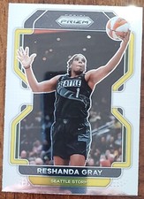 2022 PANINI PRIZM WNBA RESHANDA GRAY SEATTLE STORM CARD #142 NM/MT