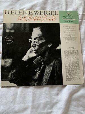 Helene Weigel Liest Bertolt Brecht Brecht, Bertolt: