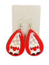 Valentines Day Earrings, FREE SAME DAY SHIPPING, Double Sided, Design 18 of 30