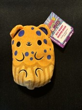 BEARS VS DONUTS BLU-BEARY MUFFIN BEAR 006 COLLECTIBLE 4" BEAN BAG PLUSH NWT