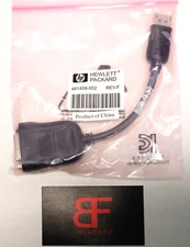 HP 481409-001 Display Port to DVI-D Adapter Cable - New BLK1021