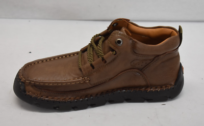 Clohoo Ankle Boots Lace Up Low Heel Round Toe Caoutchouc  display picture 3