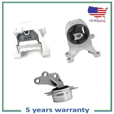 Set 3PCS Engine Motor & Auto Transmission Mount For 2008-2010 Pontiac G6 2.4L L4