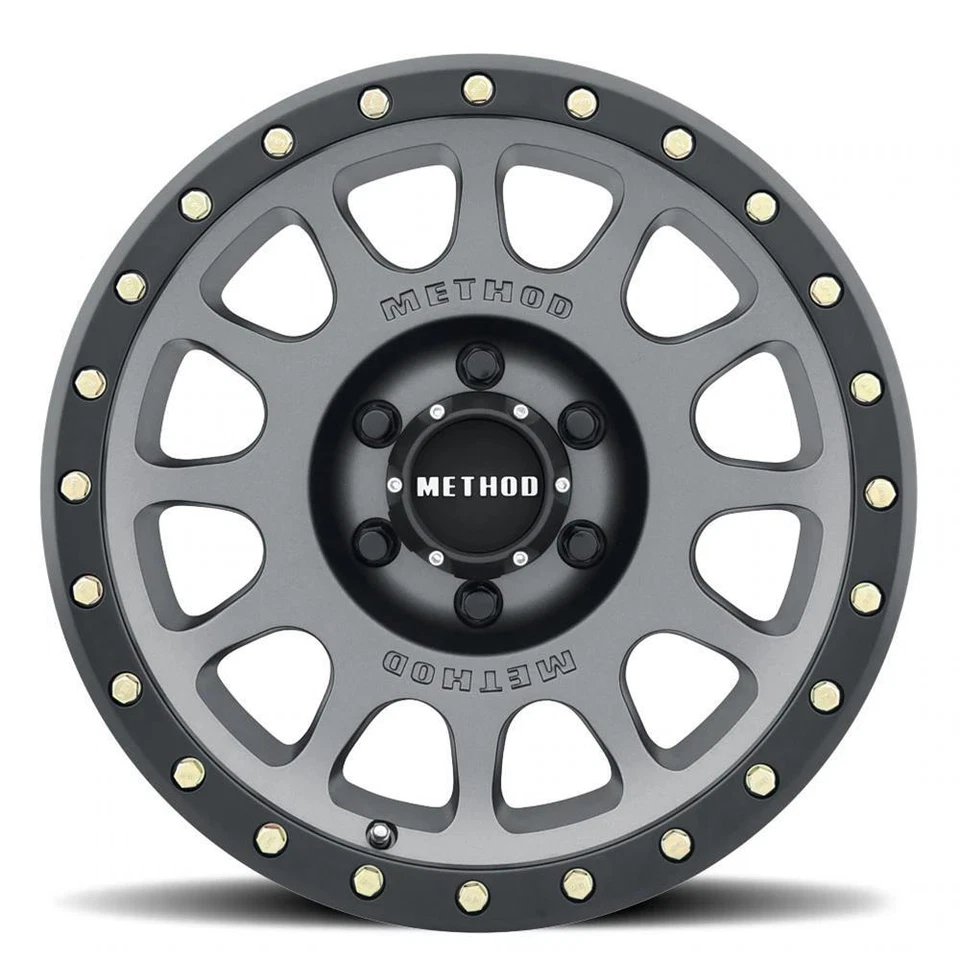 Method Race 305 NV Wheel 17x8.5 (25, 6x139.7, 108) Black Single Rim - Image 3 of 4