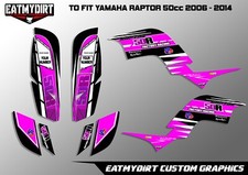 FOR YAMAHA RAPTOR 50 2006-14 ATV GRAPHICS KIT STICKERS DECALS QUAD YFZ 50  YFM