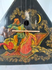 Palech Mstera souvenir Balaika Sadko paint painting USSR very rare 1900