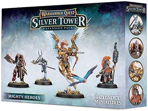 Games Workshop Warhammer Quest Silver Tower Mighty Heroes for sale