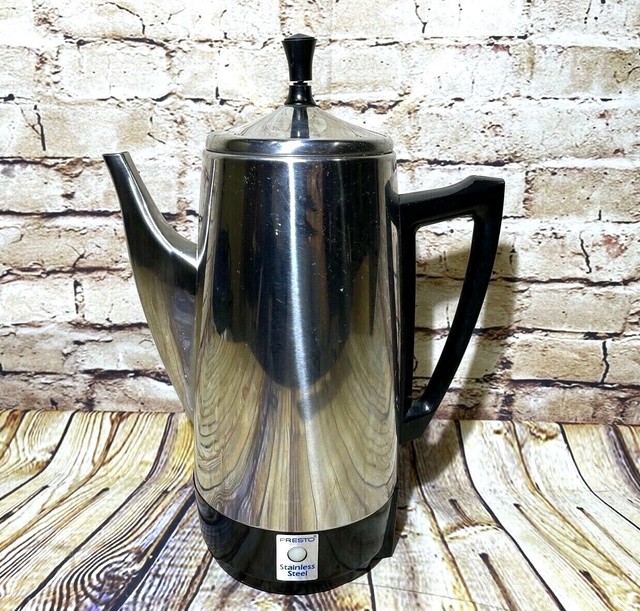 Electric Percolator Coffee Pot 