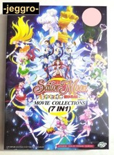 Anime DVD Sailor Moon Movie Collection 7 Movies ENGLISH DUB  SUB All Region