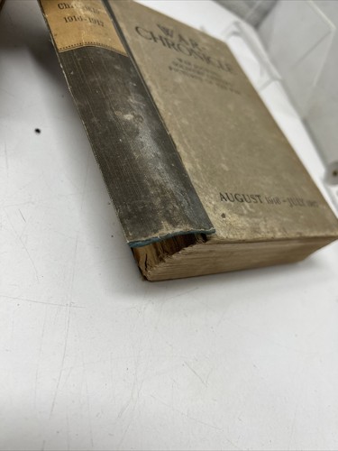 RARE BOOK SET WAR CHRONICLES JOURNAL SOLDIERS LETTERS PICTURES 1914 1918 WW1 Q - Picture 6 of 24