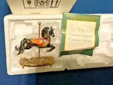 Rare Vintage FRANKLIN MINT WORLD OF CAROUSEL HORSE $$ SALE