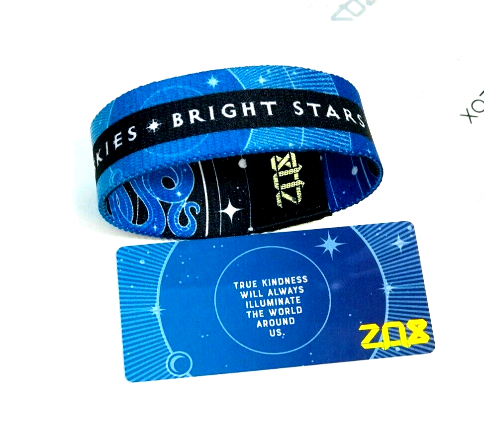 ZOX **DARK SKIES * BRIGHT STARS** Silver Strap Medium NIP