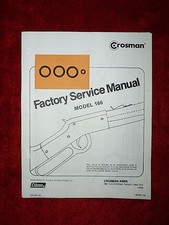 Kit Guarnizioni O-Ring Fucile CO2 Crosman Hahn Modello 166 +Manuale Servizio Fabbrica +Guida